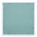 vidaXL Prístupový panel s hliníkovým rámom a sadrokartónom 200x200 mm – Obrázok 3