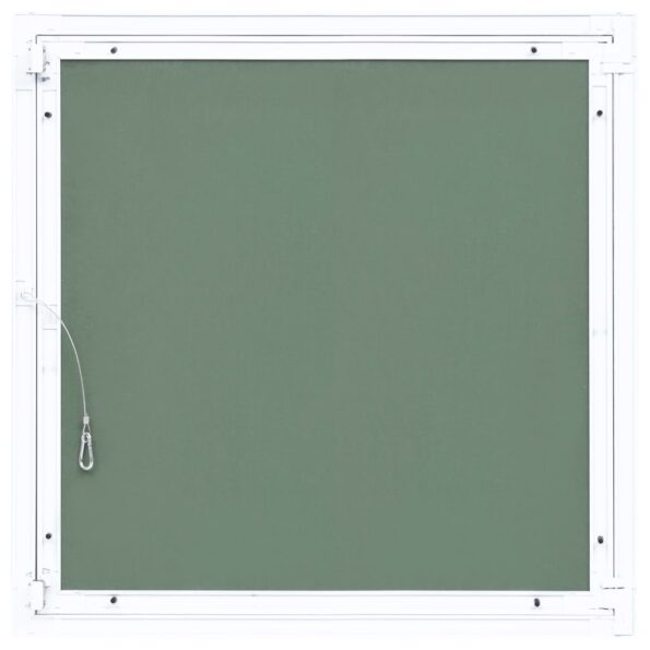 vidaXL Prístupový panel s hliníkovým rámom a sadrokartónom 200x200 mm – Obrázok 5