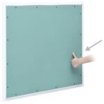 vidaXL Prístupový panel s hliníkovým rámom a sadrokartónom 500x500 mm – Obrázok 2