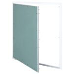 vidaXL Prístupový panel s hliníkovým rámom a sadrokartónom 500x500 mm – Obrázok 4