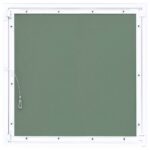 vidaXL Prístupový panel s hliníkovým rámom a sadrokartónom 500x500 mm – Obrázok 5