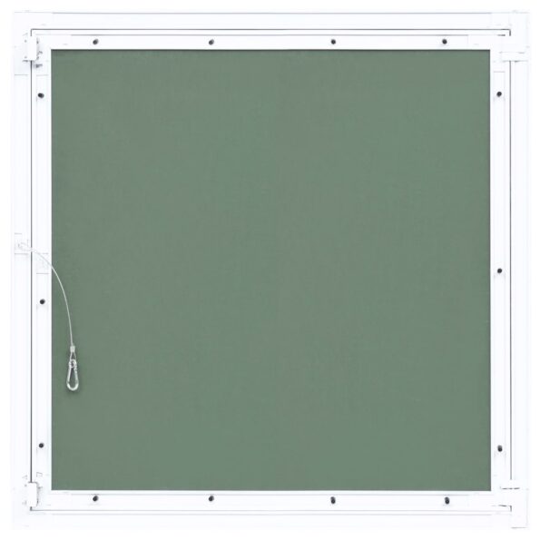 vidaXL Prístupový panel s hliníkovým rámom a sadrokartónom 500x500 mm – Obrázok 5