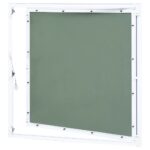 vidaXL Prístupový panel s hliníkovým rámom a sadrokartónom 500x500 mm – Obrázok 6