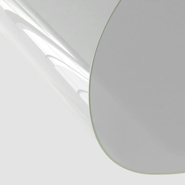 vidaXL Chránič na stôl priehľadný Ø 120 cm 1,6 mm PVC – Obrázok 3