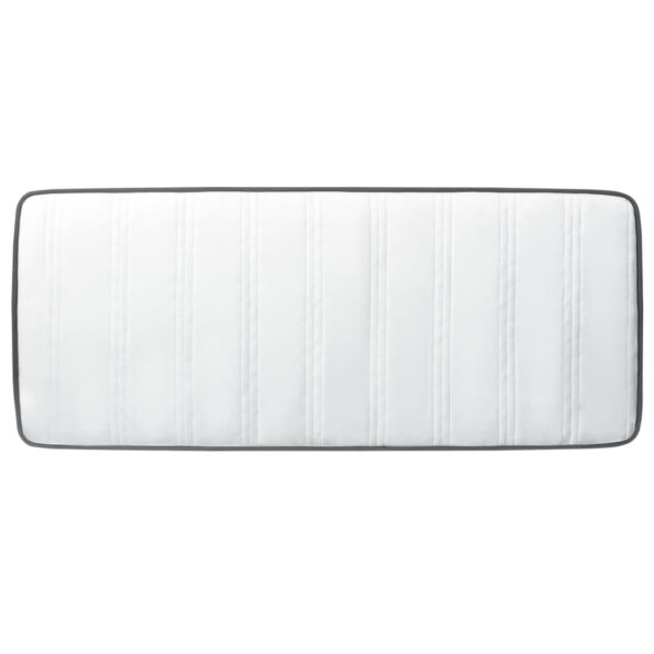 vidaXL Posteľ boxspring tmavošedá látková 90x200 cm – Obrázok 12