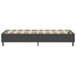 vidaXL Posteľ boxspring tmavošedá látková 90x200 cm – Obrázok 6