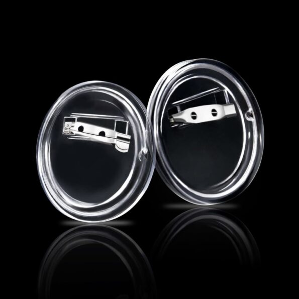 vidaXL Sada odznakov so špendlíkmi 100 sád akrylová 58 mm – Obrázok 3