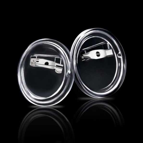 vidaXL Sada odznakov so špendlíkmi 100 sád akrylová 25 mm – Obrázok 3