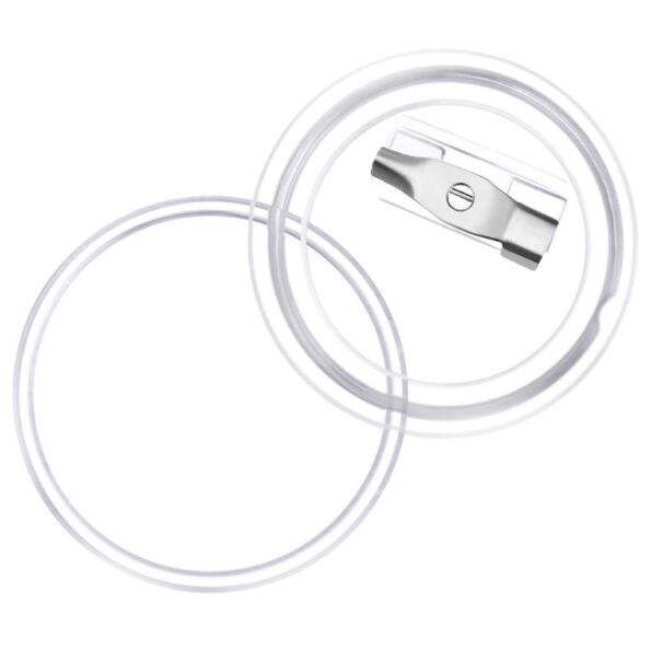 vidaXL Sada odznakov so špendlíkmi 100 sád akrylová 25 mm – Obrázok 6