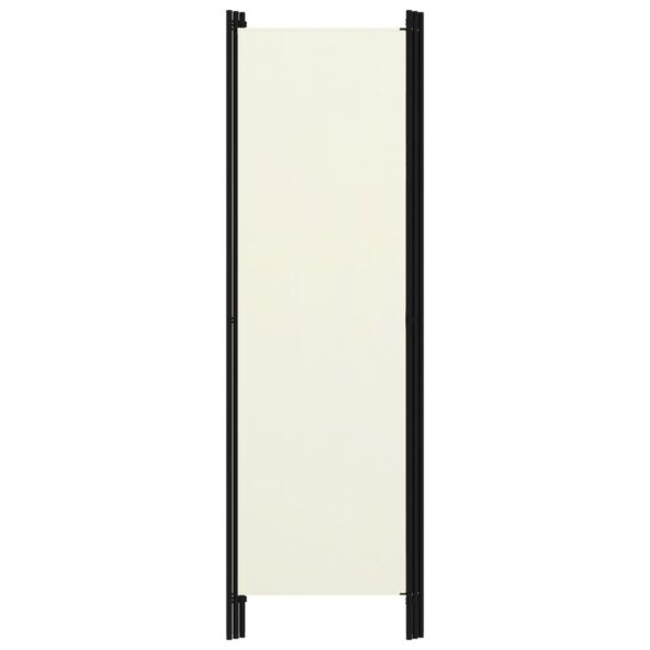 vidaXL 3-panelový paraván biely 150x180 cm – Obrázok 4