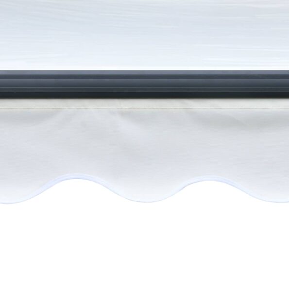 vidaXL Ručne zaťahovacia markíza s LED 300x250 cm krémová – Obrázok 7