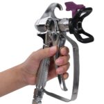 vidaXL Bezvzduchová vysokotlakovová striekacia pištoľ 1010 W – Obrázok 3