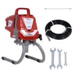 vidaXL Bezvzduchová vysokotlakovová striekacia pištoľ 1010 W – Obrázok 4