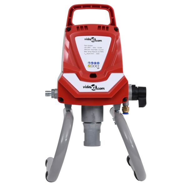 vidaXL Bezvzduchová vysokotlakovová striekacia pištoľ 1010 W – Obrázok 7
