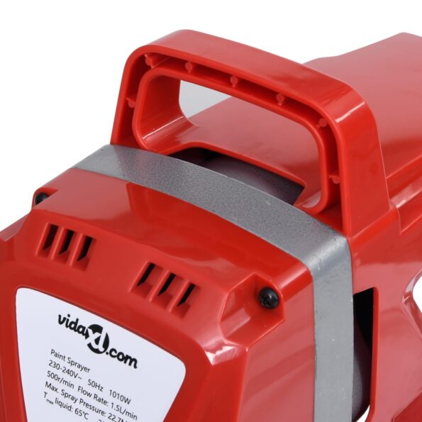 vidaXL Bezvzduchová vysokotlakovová striekacia pištoľ 1010 W – Obrázok 9