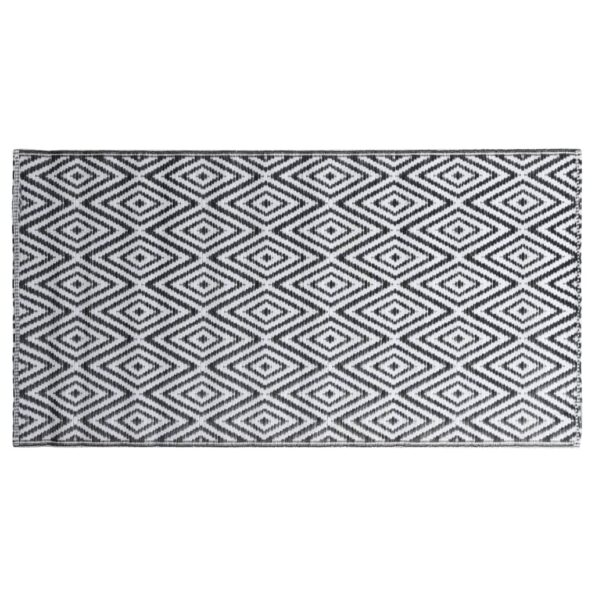 VXL8720286064252_g_en_hd_1.jpg vidaXL Vonkajší koberec bielo-čierny 80x150 cm PP – Obrázok 3