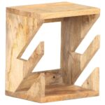 vidaXL Nástenný držiak na skateboard 25x20x30 cm masívne mangovníkové drevo