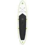 vidaXL Nafukovací Stand up paddleboard s plachtou, zeleno biely – Obrázok 6