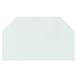 vidaXL Krbová sklenená doska šesťuholník 100x60 cm – Obrázok 3