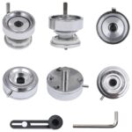 vidaXL Stroj na výrobu odznakov + 500 komponentov 44 mm – Obrázok 8