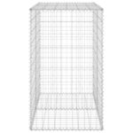 vidaXL Gabiónová stena s krytmi, pozinkovaná oceľ 100x60x100 cm – Obrázok 4