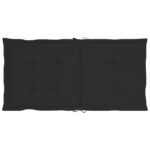 vidaXL Podložky na záhradné stoličky, nízke operadlo 6 ks 100x50x3 cm – Obrázok 3