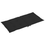 vidaXL Podložky na záhradné stoličky, nízke operadlo 6 ks 100x50x3 cm – Obrázok 4