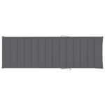 vidaXL Podložka na ležadlo, antracitová 200x70x3 cm, oxfordská látka – Obrázok 4