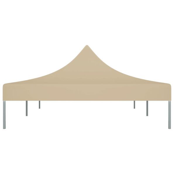 vidaXL Strecha na párty stan 6x3 m, béžová 270 g/m² – Obrázok 3