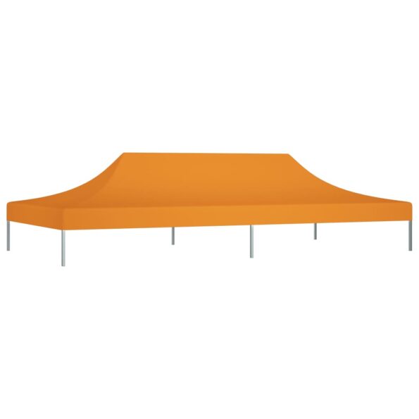 vidaXL Strecha na párty stan 6x3 m, oranžová 270 g/m² – Obrázok 2