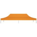 vidaXL Strecha na párty stan 6x3 m, oranžová 270 g/m² – Obrázok 3