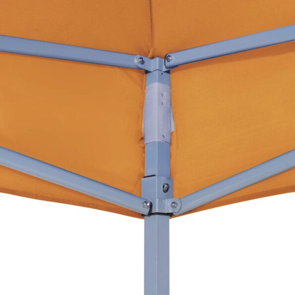vidaXL Strecha na párty stan 6x3 m, oranžová 270 g/m² – Obrázok 5