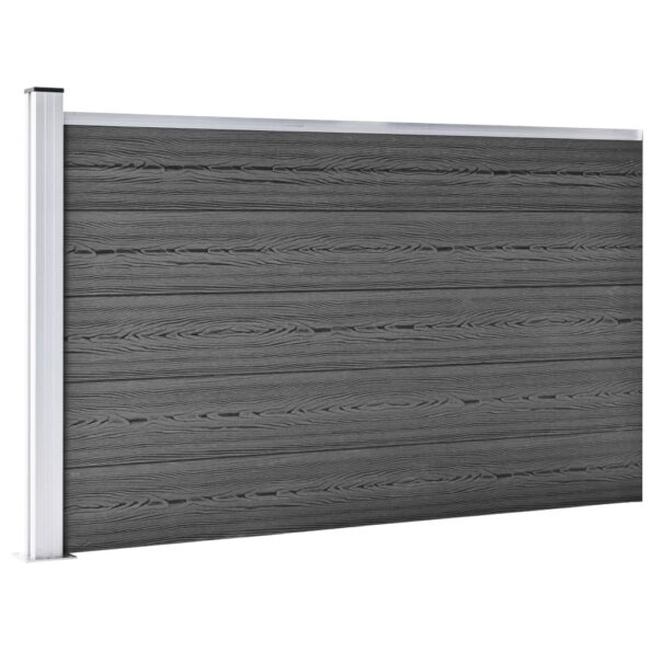 VXL8720286194720_g_en_hd_1.jpg vidaXL Plotový panel WPC 175x105 cm čierny – Obrázok 2