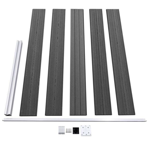 VXL8720286194720_g_en_hd_3.jpg vidaXL Plotový panel WPC 175x105 cm čierny – Obrázok 4