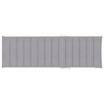 vidaXL Záhradné ležadlo s podložkou akáciový masív – Obrázok 3