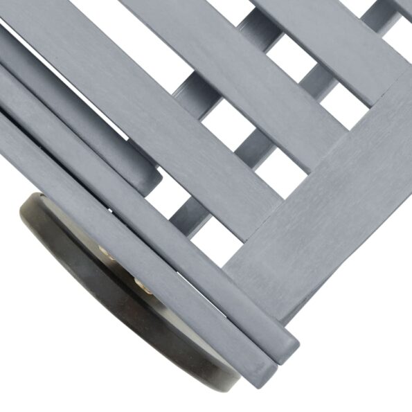 vidaXL Záhradné ležadlo s podložkou akáciový masív – Obrázok 11