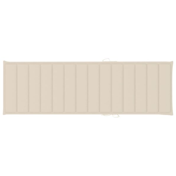 vidaXL 2-miestne ležadlo s podložkou bambus – Obrázok 11