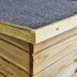 vidaXL Prístrešok na bicykle 232x110x170 cm impregnované borovicové drevo – Obrázok 5