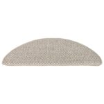 vidaXL Samolepiace nášľapy na schody, sisalový vzhľad 15 ks 65x21x4 cm – Obrázok 5