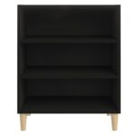 vidaXL Komoda, čierna 57x35x70 cm, kompozitné drevo – Obrázok 4
