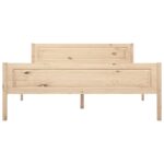 vidaXL Posteľný rám borovicový masív 160x200 cm – Obrázok 4