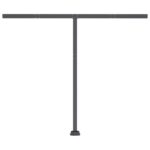 vidaXL Ručne zaťahovacia markíza s LED 300x250 cm oranžovo-hnedá – Obrázok 8