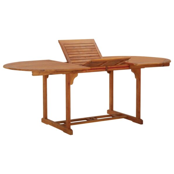 vidaXL 7-dielna záhradná jedálenská súprava polyratan béžová – Obrázok 10