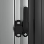 vidaXL Záhradná kôlňa antracitová 118,5x97x209,5 cm pozinkovaná oceľ – Obrázok 6