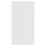 vidaXL Príručný stolík, biely 50x26x50 cm, kompozitné drevo – Obrázok 5