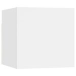 vidaXL 6-dielna súprava TV skriniek biela drevotrieska – Obrázok 5