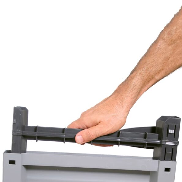 vidaXL Plastová skrinka 68x39x171,5 cm – Obrázok 5