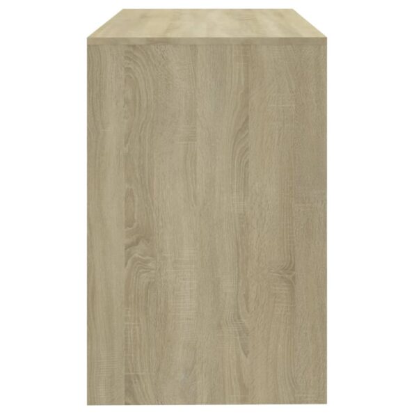 vidaXL Stôl dub sonoma 101x50x76,5 cm drevotrieska – Obrázok 6