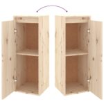 vidaXL TV skrinky 4 ks masívna borovica – Obrázok 8