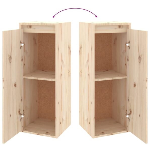 vidaXL TV skrinky 4 ks masívna borovica – Obrázok 8